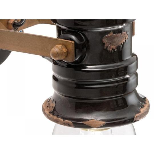 fekete ferroluce design spot lampa lampak vintage rozsdas mediterran design keramia festett nappali konyha fali haloszoba regies loft regies antikolt antik.jpg